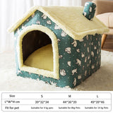 Foldable Pet house kennel bed mat