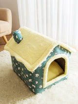 Foldable Pet house kennel bed mat