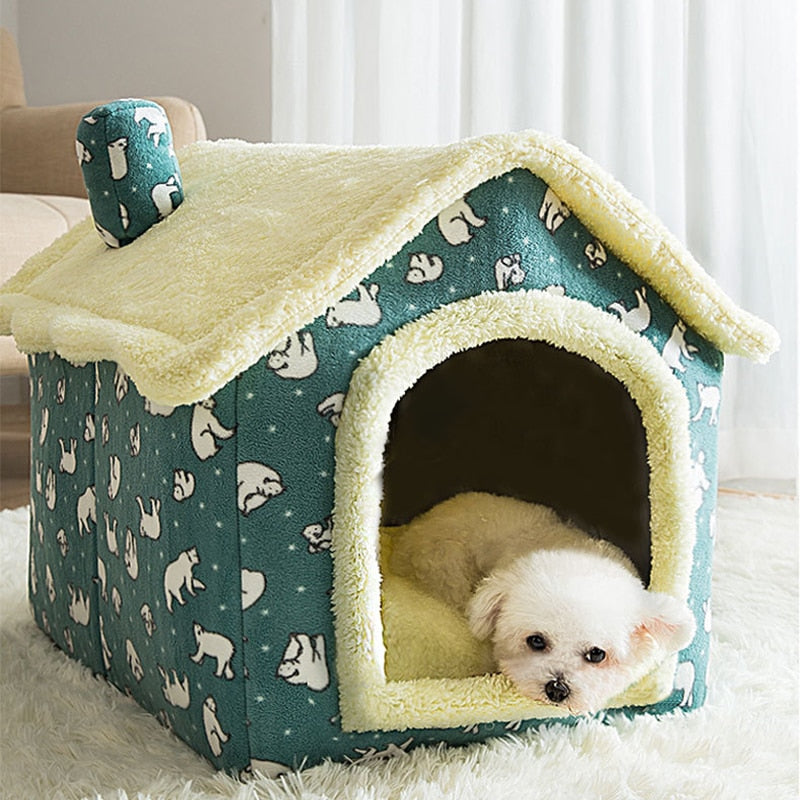 Foldable Pet house kennel bed mat
