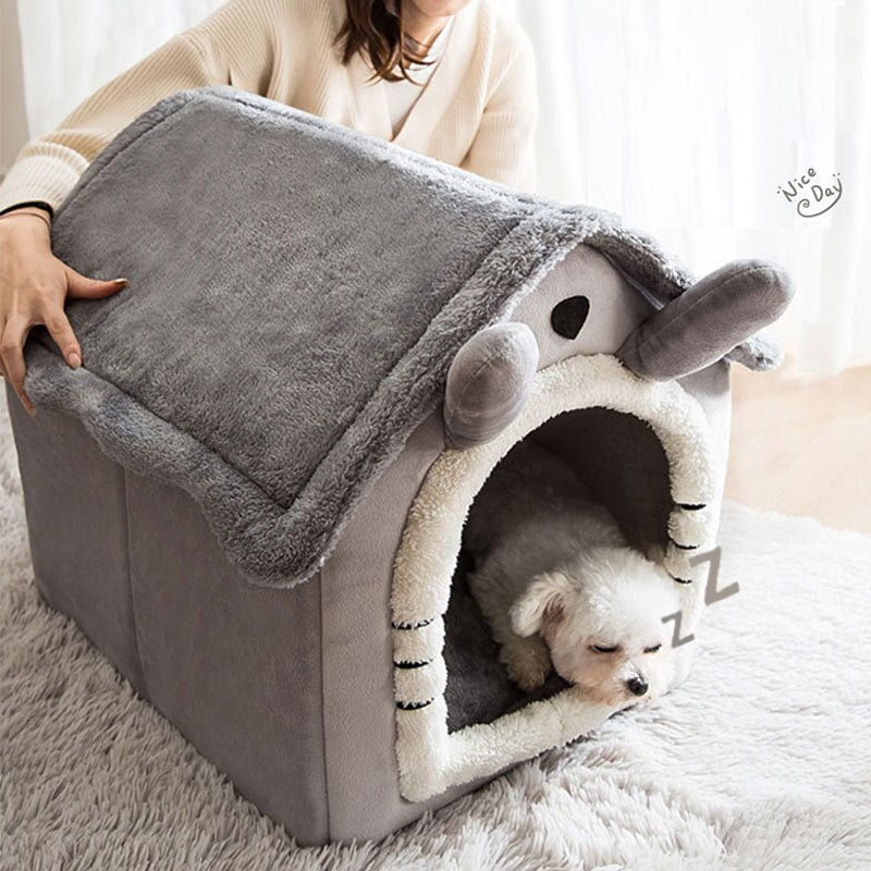 Foldable Pet house kennel bed mat