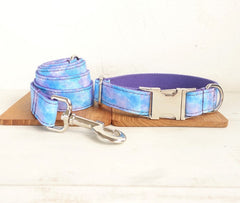Purple Matching Collar&Leash