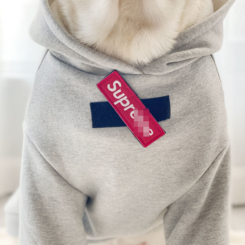 Superb dog hoodie