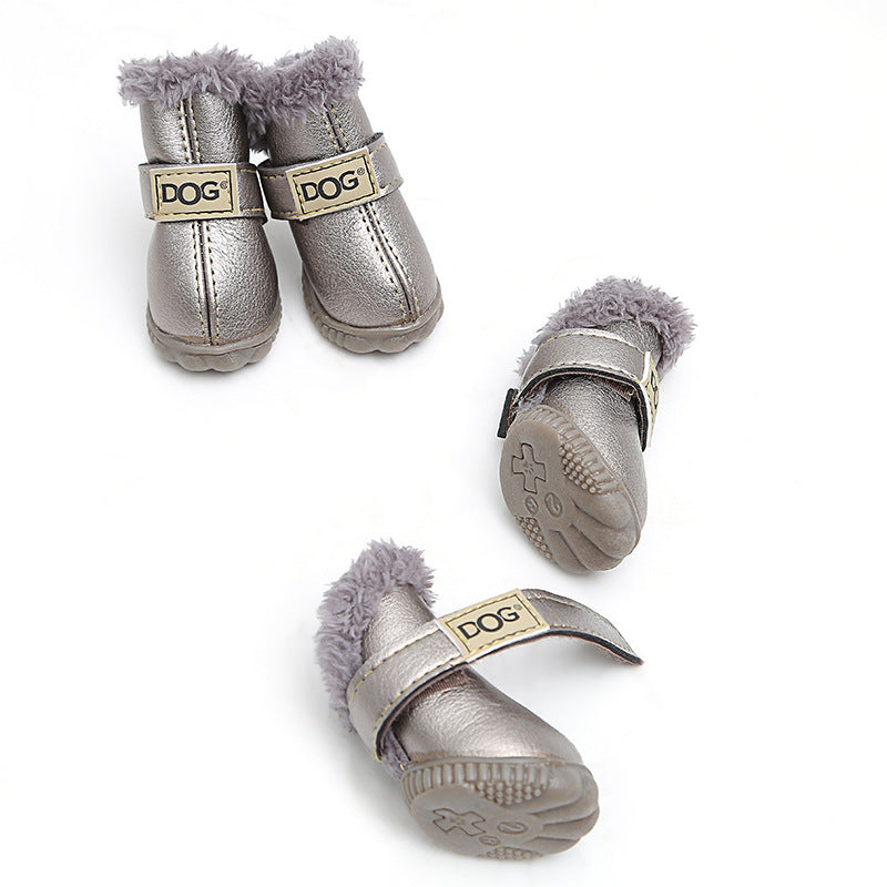 Winter Pet Cotton Non Slip Boots