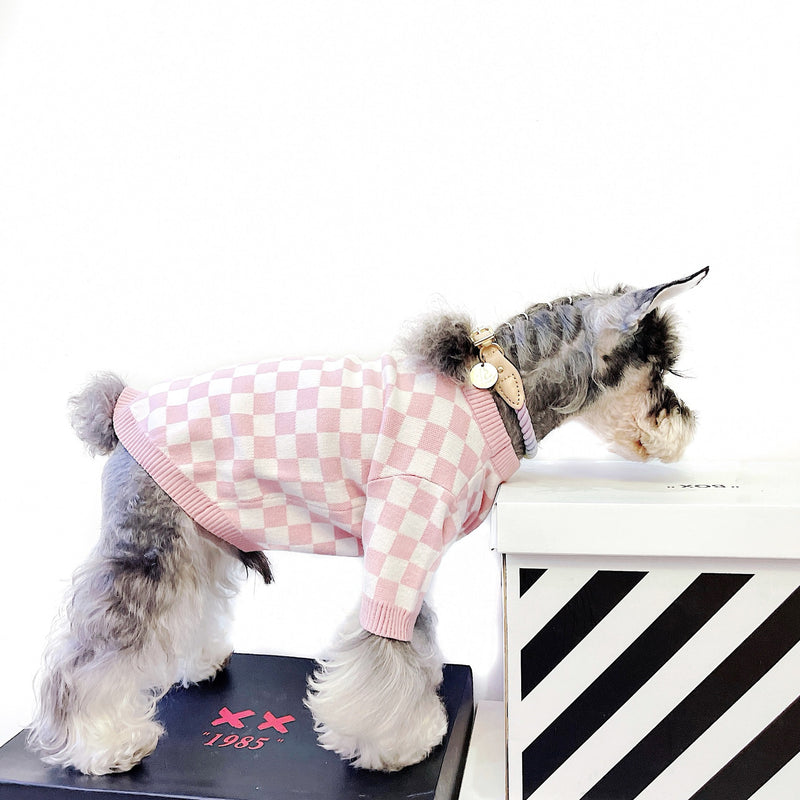 Pink Warm Dog Sweater