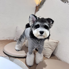 Gray Warm Dog Sweater