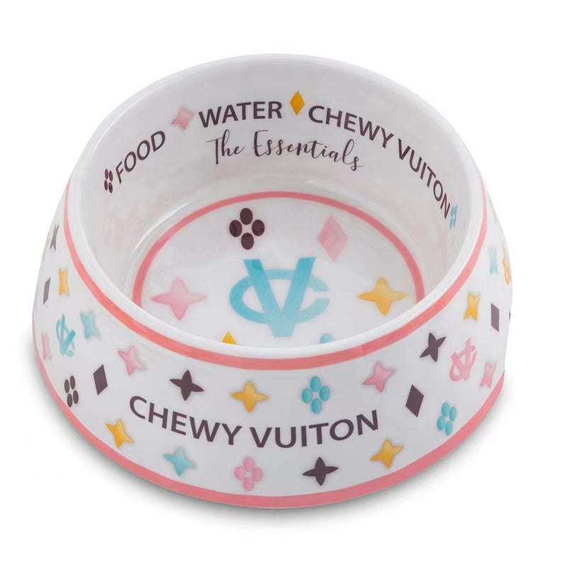 Chewy Vuiton Food Bolws