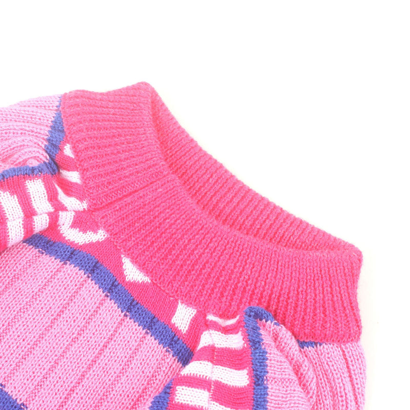 Pink Cotton Dog Sweater