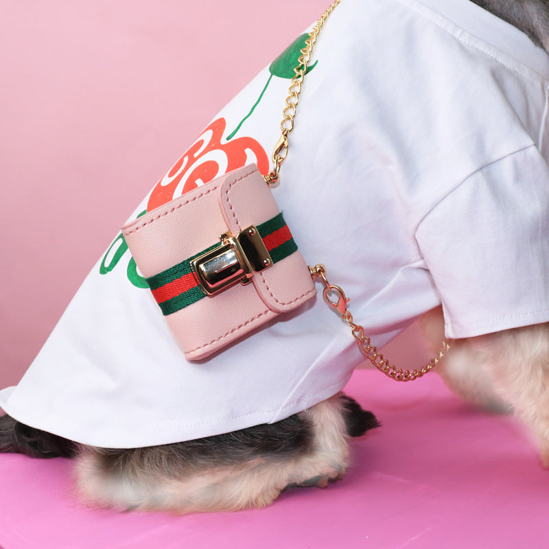 Girly Pink Dog Bag