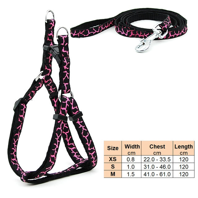Outdoor Adjustable Walking Vest Collar For Small Dog