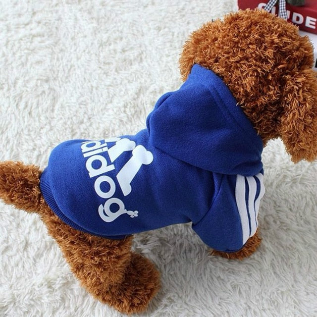 Dog Sweater Winter Clothes Hoodie Shirt