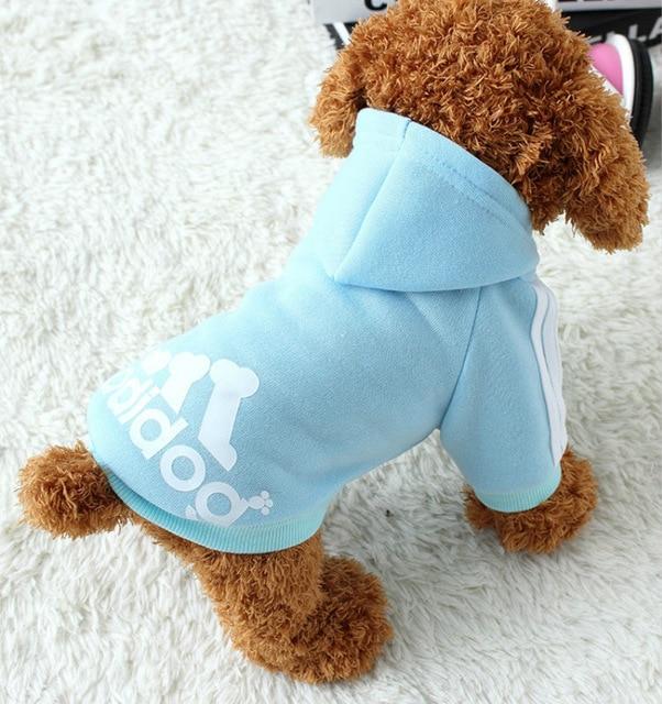 Dog Sweater Winter Clothes Hoodie Shirt