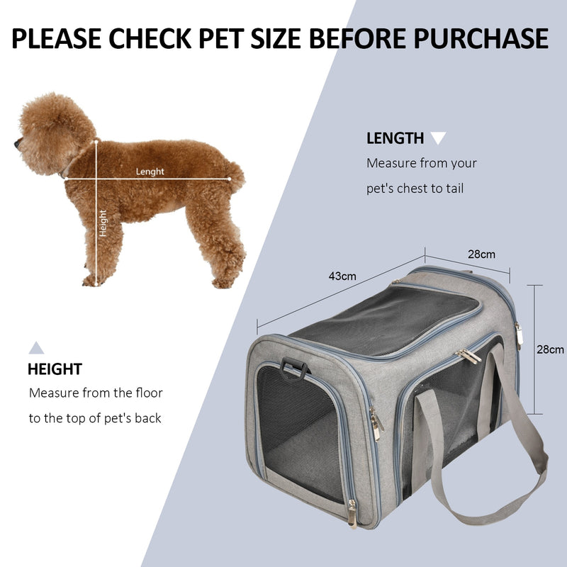 Dog Carrier Bag For Long Travelling