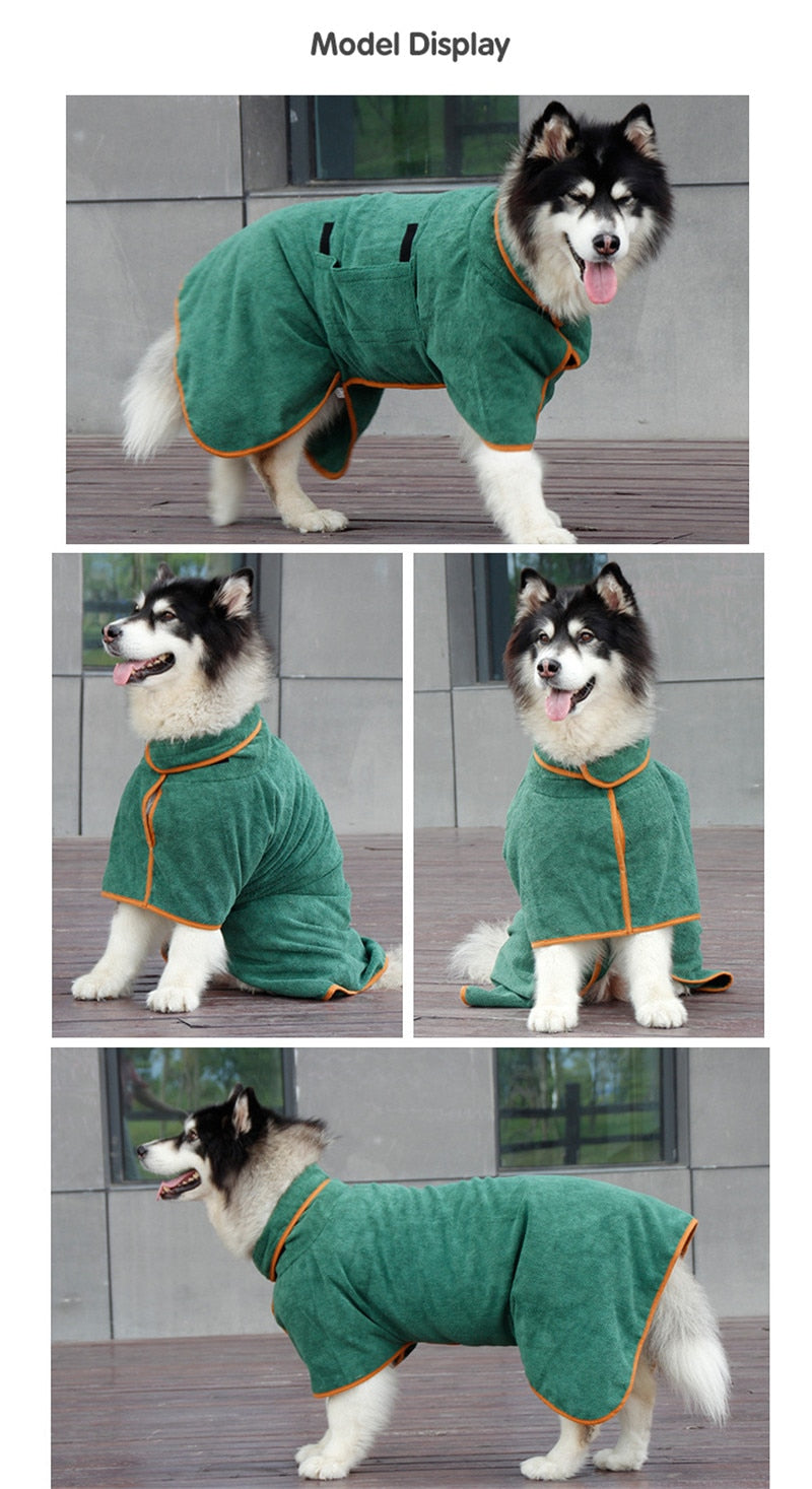 Dog Bathrobe