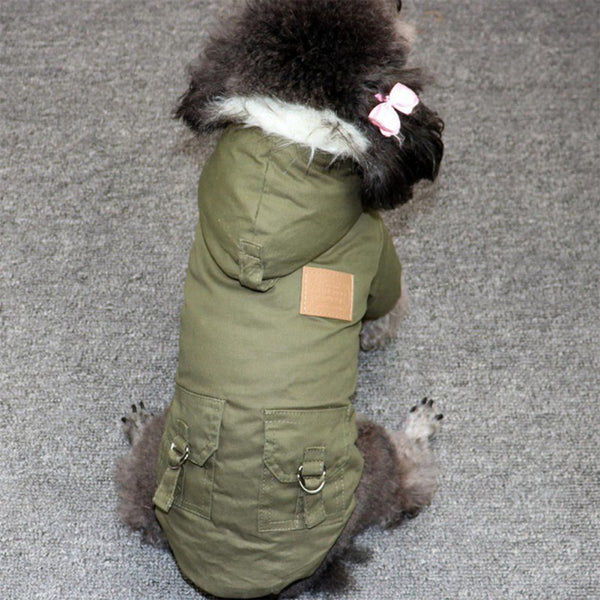 Puppy parka on sale