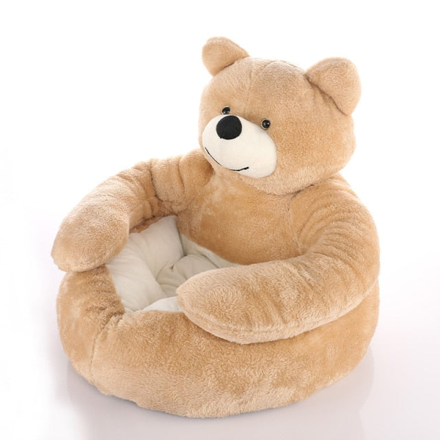 Soft Bear Dog Bed
