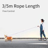 Retractable Nylon Dog Leash