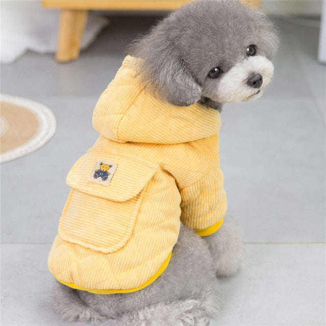 Hooded Snowsuit For Dogs