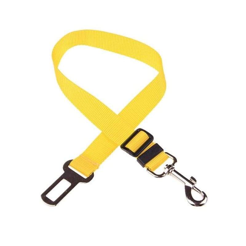 Puppy-Protection - Lifesaver Dog SeatBelt For Car - Yellow